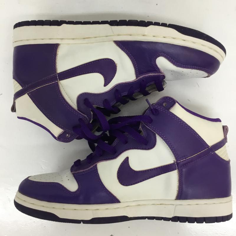 ナイキ NIKE スニーカー スニーカー 630335-151 27.0cm ロゴ、文字 紫 / パープル /  メンズ USED 古着 中古 10110556