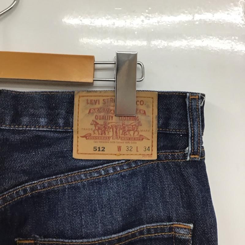 リーバイストラウスアンドコー Levi Strauss & co. パンツ デニム、ジーンズ デニムパンツ ワイドパンツ カジュアルパンツ 32インチ 無地 インディゴ / インディゴ /  メンズ USED 古着 中古 10143507
