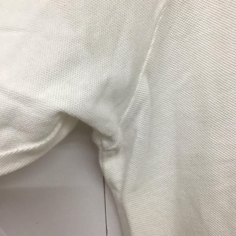 スタンダード カリフォルニア STANDARD CALIFORNIA ポロシャツ 半袖 L 無地 白 / ホワイト /  メンズ USED 古着 中古 10131060
