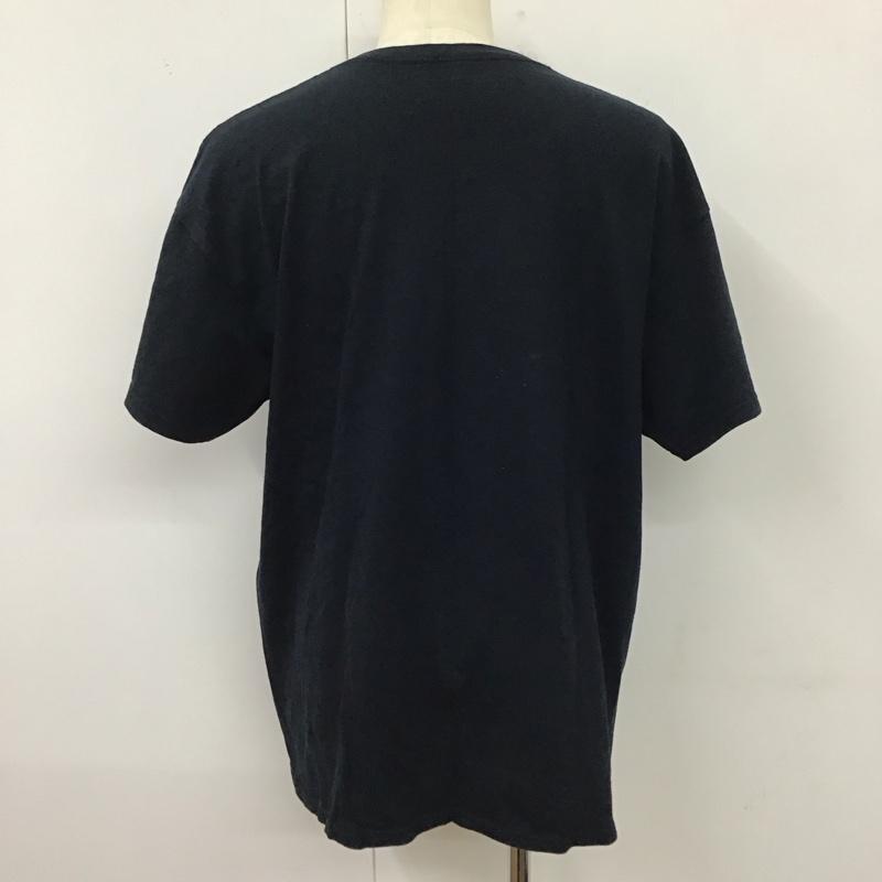 エクストララージ XLARGE Tシャツ 半袖 半袖カットソー プリントTシャツ クルーネックカットソー XL プリント 黒 / ブラック /  メンズ USED 古着 中古 10117961