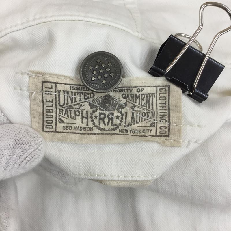 ダブルアールエル ラルフローレン RRL RALPH LAUREN パンツ ショートパンツ 34インチ 無地 白 / ホワイト /  メンズ USED 古着 中古 10118507