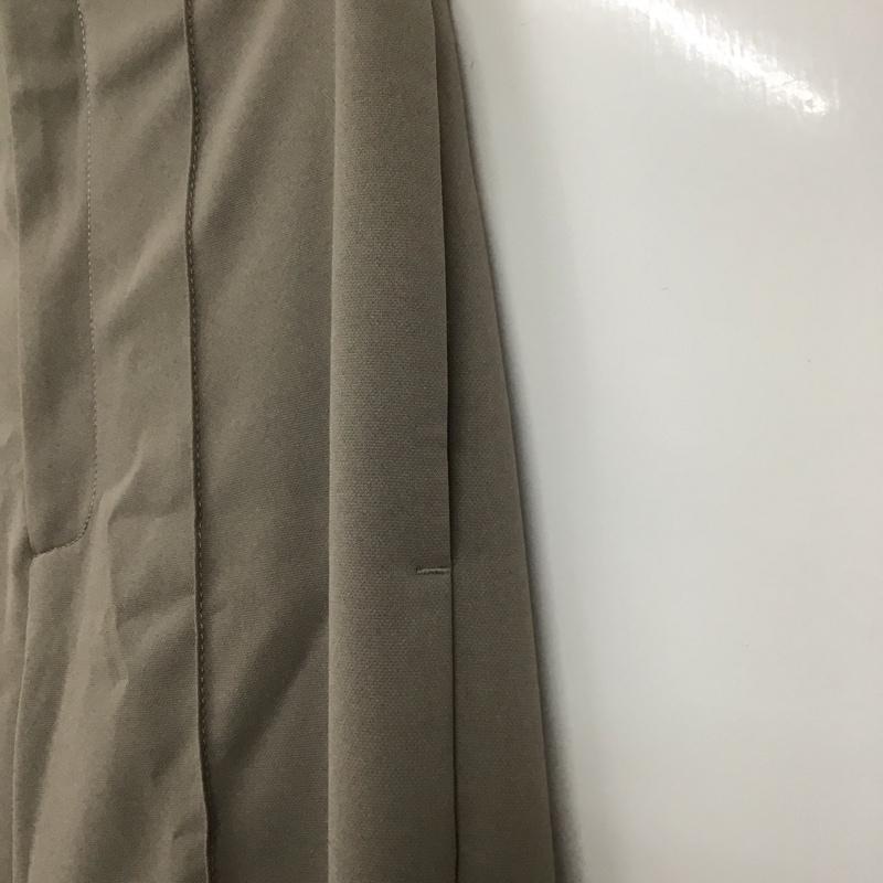 ミラオーウェン Mila Owen パンツ スラックス スラックスパンツ スリムパンツ ストレッチパンツ センタータック 0 無地 灰 / グレー /  レディース USED 古着 中古 10128972