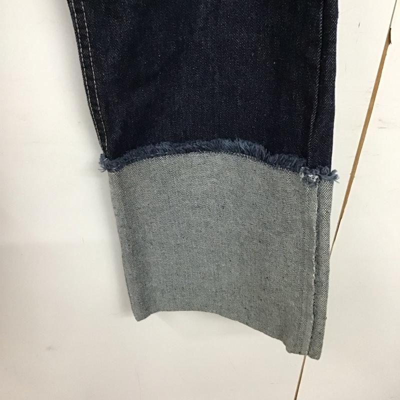 コロニー トゥーワンスリーナイン COLONY 2139 パンツ デニム、ジーンズ デニムパンツ ワイドパンツ カジュアルパンツ ストレッチパンツ M 無地 インディゴ / インディゴ /  レディース USED 古着 中古 10149356