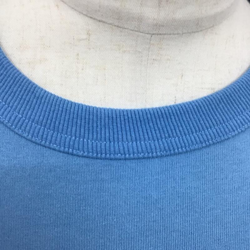 ケボズ KEBOZ Tシャツ 半袖 半袖カットソー 半袖シャツ 無地シャツ XL ロゴ、文字 青 / ブルー /  メンズ USED 古着 中古 10126515