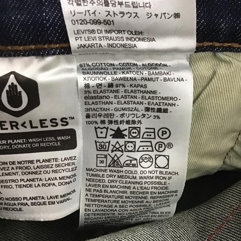 リーバイストラウスアンドコー Levi Strauss & co. パンツ デニム、ジーンズ デニムパンツ スリムパンツ カジュアルパンツ ストレッチパンツ 32インチ 無地 インディゴ / インディゴ /  メンズ USED 古着 中古 10146853