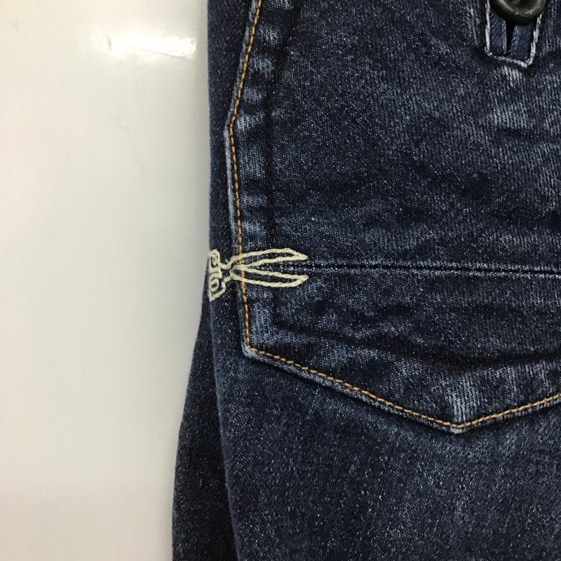 デンハム DENHAM パンツ デニム、ジーンズ デニムパンツ ワイドパンツ カジュアルパンツ 29インチ 無地 インディゴ / インディゴ /  メンズ USED 古着 中古 10146096