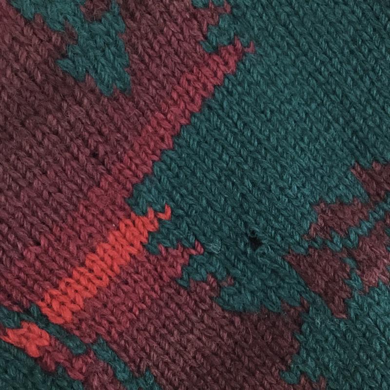 ポロカントリー POLO COUNTRY ニット、セーター 長袖 ノルディック柄 マルチカラー / マルチカラー /  メンズ USED 古着 中古 10142526