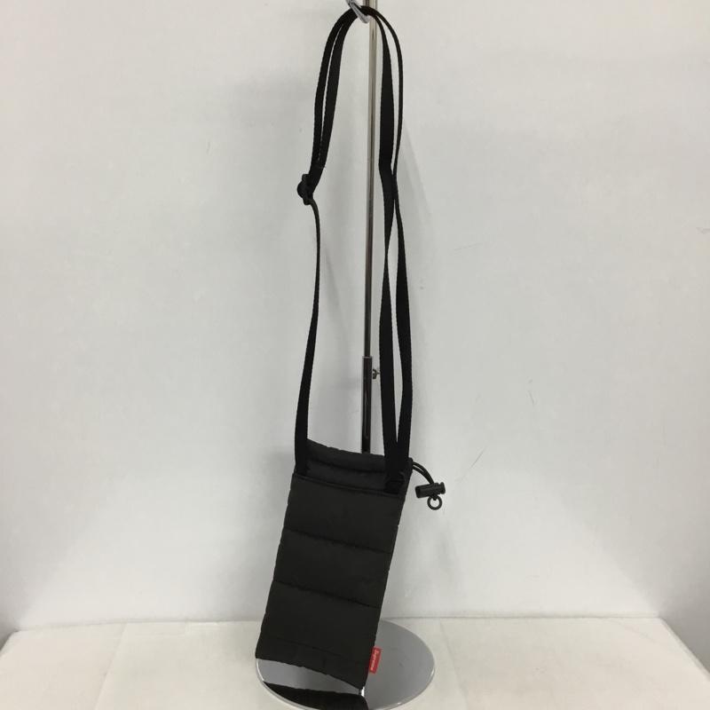 シュプリーム Supreme ショルダーバッグ ショルダーバッグ Puffer Neck Pouch 22AW 22FW ネックポーチ スマホショルダー ロゴ、文字 黒 / ブラック /  メンズ USED 古着 中古 10145855