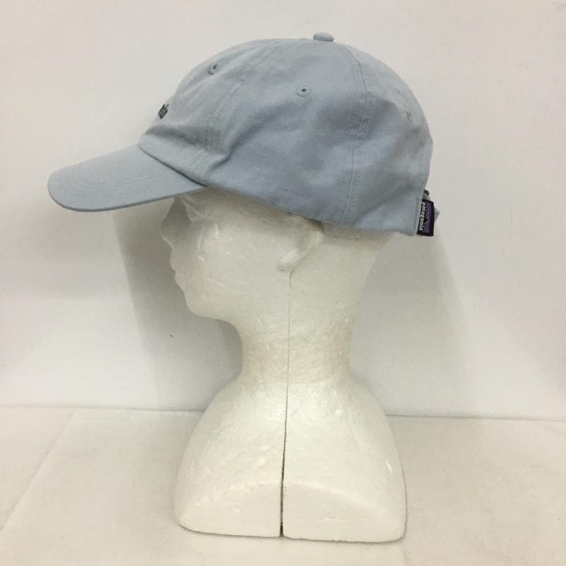 パタゴニア patagonia 帽子 キャップ ネットプラス ロゴ、文字 水色 / ライトブルー /  メンズ USED 古着 中古 10143284