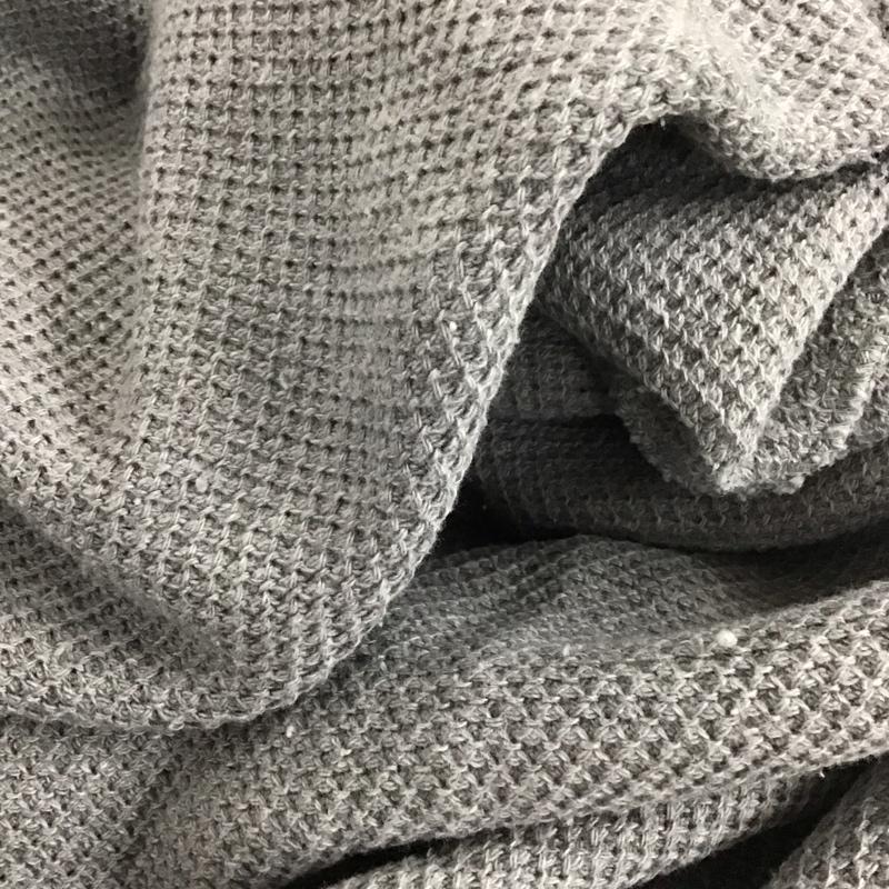 シップスジェットブルー SHIPS JET BLUE ポロシャツ 半袖 半袖ポロシャツ カラーシャツ 半袖カットソー L 無地 灰 / グレー /  メンズ USED 古着 中古 10139889