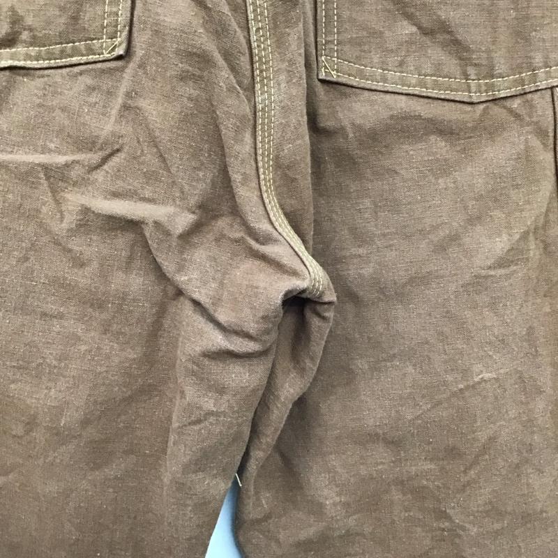 カーハート Carhartt パンツ デニム、ジーンズ ワイドパンツ カジュアルパンツ ワークパンツ 31インチ 無地 茶 / ブラウン /  メンズ USED 古着 中古 10147283