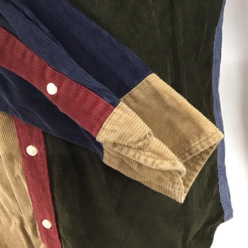 ジェイクルー J.CREW シャツ、ブラウス 長袖 ボタンダウンシャツ L 無地 マルチカラー / マルチカラー /  メンズ USED 古着 中古 10123485