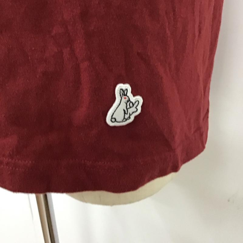エフアールツー FR2 Tシャツ 半袖 半袖カットソー プリントTシャツ クルーネックカットソー M プリント えんじ / ワインレッド /  メンズ USED 古着 中古 10117276