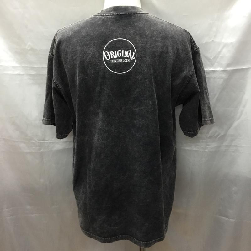 テンダーロイン TENDERLOIN Tシャツ 半袖 xxx proclub コラボ 半袖カットソー プリントTシャツ XL プリント 黒 / ブラック /  メンズ USED 古着 中古 10114883