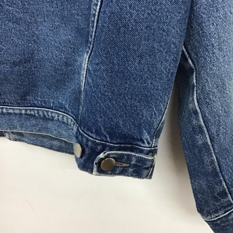 ギャップ GAP ジャケット、上着 ジャケット、ブレザー デニムジャケット Gジャン M 無地 水色 / ライトブルー /  メンズ USED 古着 中古 10130166