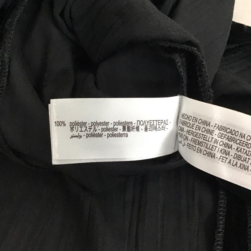 ザラ ZARA ワンピース ロングスカート 2731 324 800 ノースリーブ タグ付き XS 無地 黒 / ブラック /  レディース USED 古着 中古 10119622