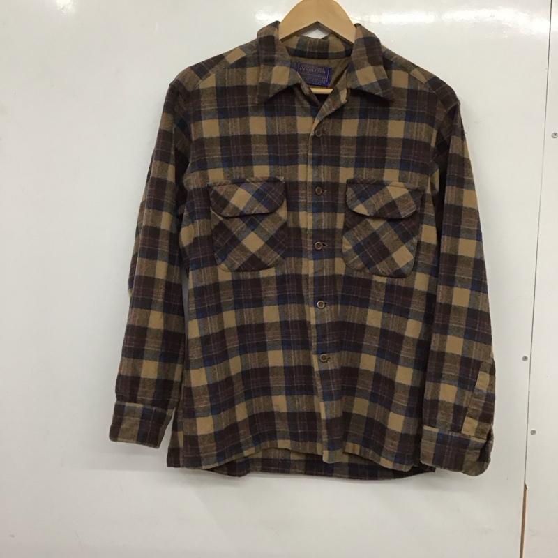 ペンドルトン PENDLETON シャツ、ブラウス 長袖 長袖シャツ チェックシャツ カラーシャツ L チェック マルチカラー / マルチカラー /  メンズ USED 古着 中古 10137075