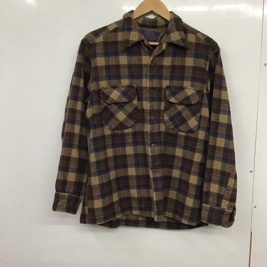 ペンドルトン PENDLETON シャツ、ブラウス 長袖 長袖シャツ チェックシャツ カラーシャツ L チェック マルチカラー / マルチカラー /  メンズ USED 古着 中古 10137075