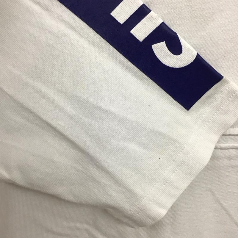 クリスチャンダダ CHRISTIAN DADA Tシャツ 長袖 CDM-17W-0511 ロンT スリーブロゴ バックプリント 46 ロゴ、文字 白 / ホワイト /  メンズ USED 古着 中古 10121353