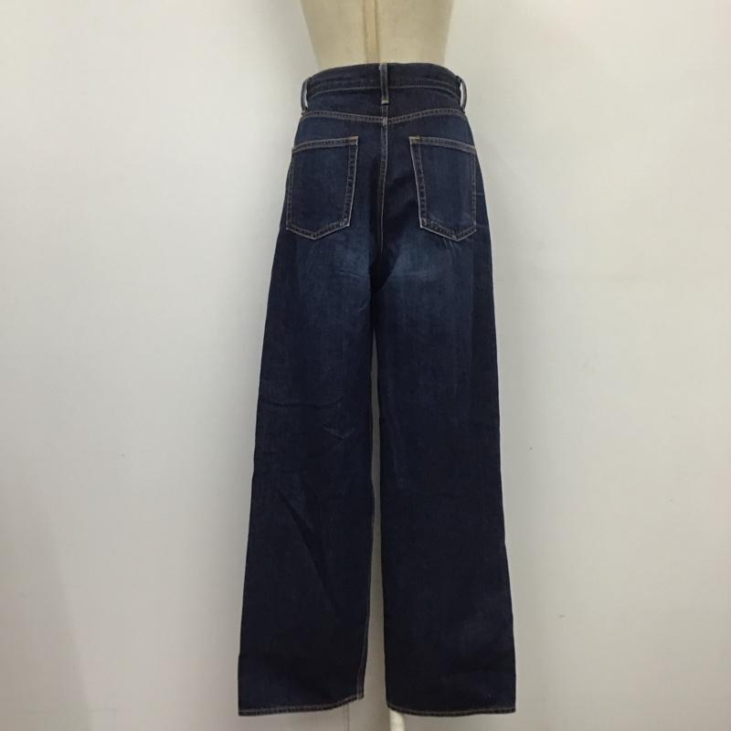 アズールバイマウジー AZUL BY MOUSSY パンツ デニム、ジーンズ 250aaw11-a012 ハイウエストパンツ デニムパンツ ワイドパンツ 26インチ 無地 インディゴ / インディゴ /  レディース USED 古着 中古 10124127