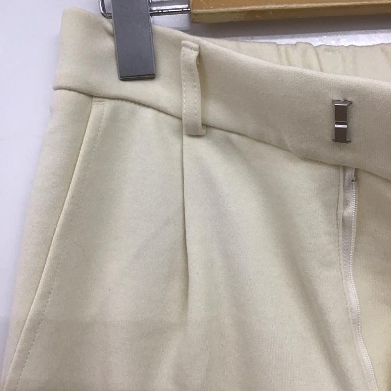 ディスコート Discoat パンツ スラックス DCZ1052102A0006 キレイメスウェットライクパンツ 無地 白 / ホワイト /  レディース USED 古着 中古 10147037