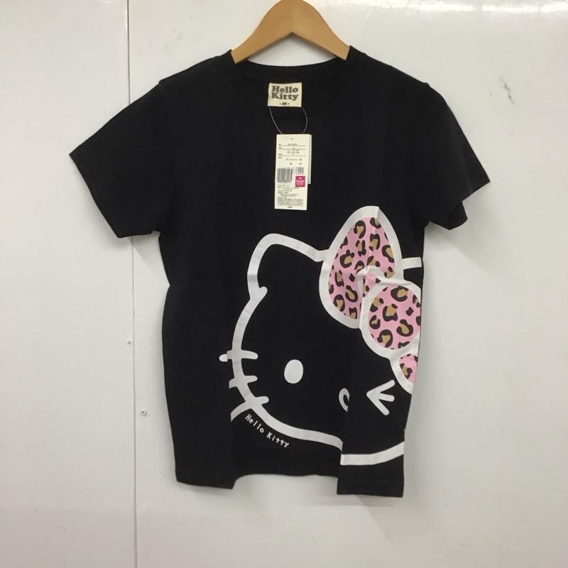 古着 USED Tシャツ 半袖 ハローキティ M プリント X キャラクター 黒 / ブラック /  レディース USED 古着 中古 10147705
