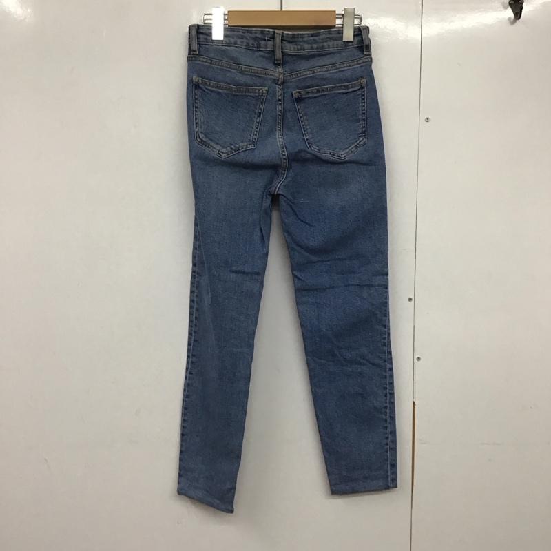 ザラ ZARA パンツ デニム、ジーンズ 38 無地 水色 / ライトブルー /  レディース USED 古着 中古 10141729