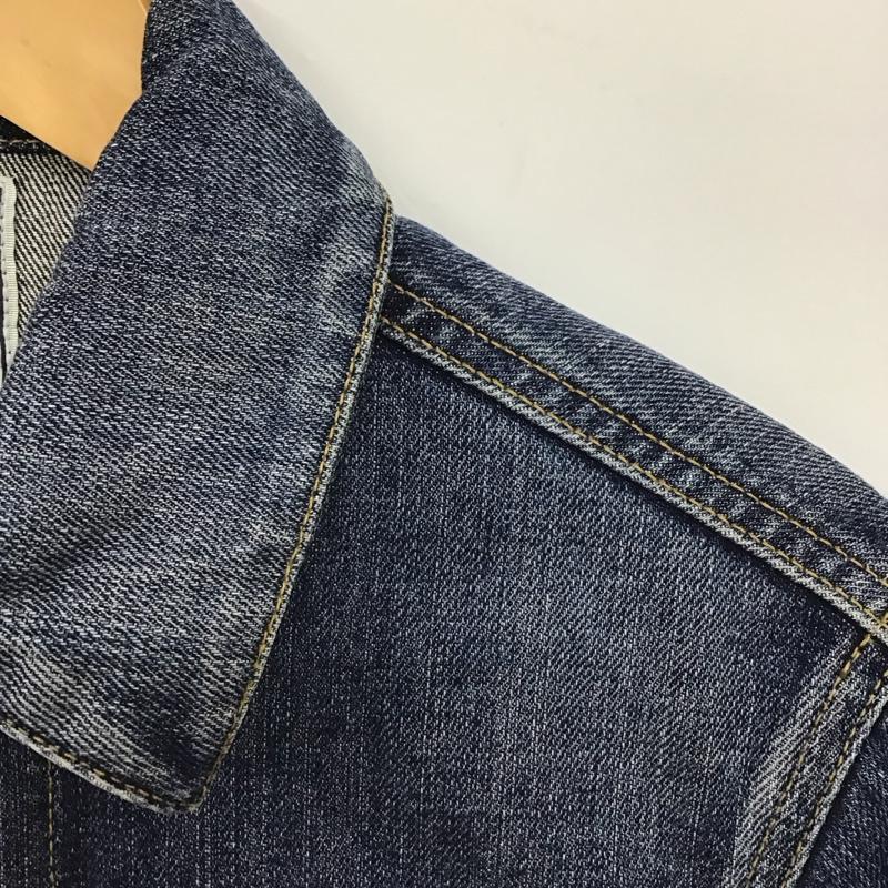 ビーミング バイ ビームス B:MING by BEAMS ジャケット、上着 ジャンパー、ブルゾン デニムジャケット Gジャン アウター カジュアルジャケット S 無地 インディゴ / インディゴ /  メンズ USED 古着 中古 10150851