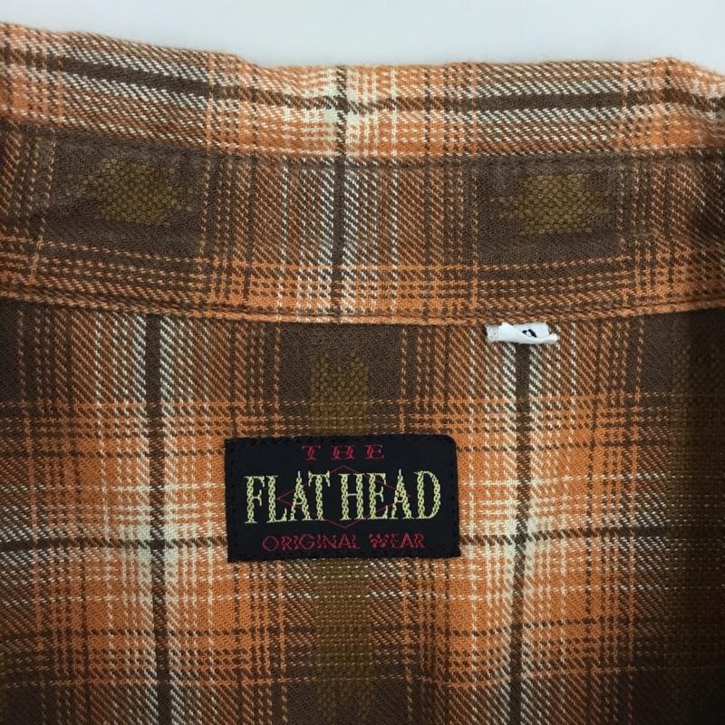 フラットヘッド The Flat Head シャツ、ブラウス 長袖 長袖シャツ カラーシャツ ポケットシャツ 長袖カットソー チェックシャツ 40 チェック マルチカラー / マルチカラー /  メンズ USED 古着 中古 10114786