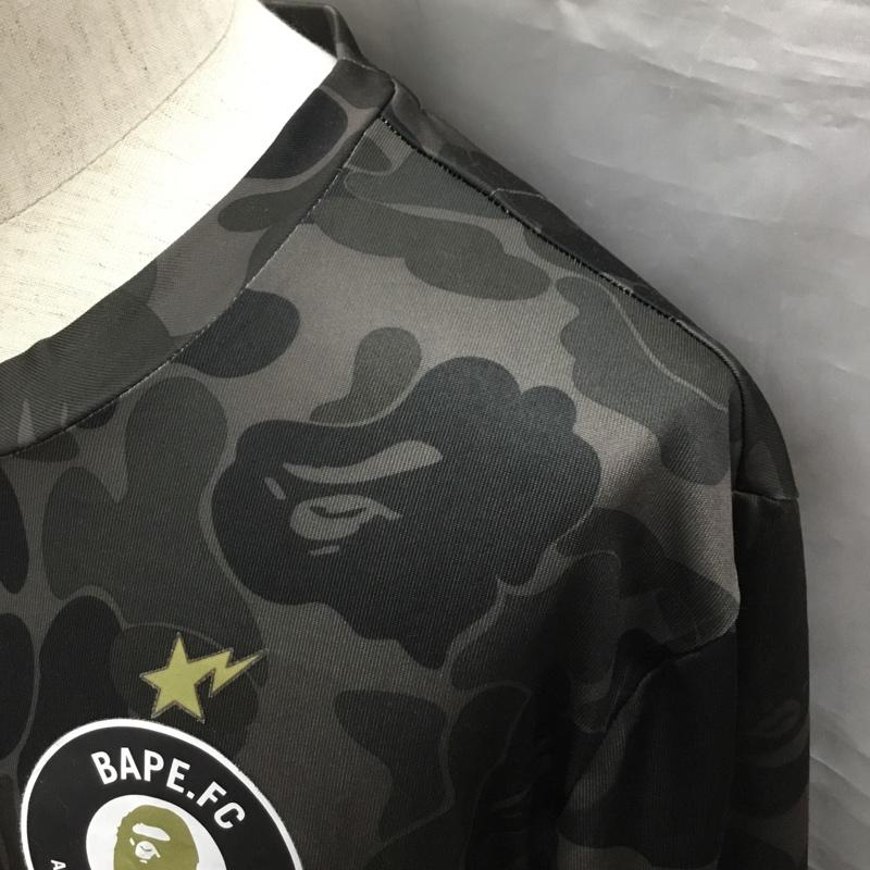 アベイシングエイプ A BATHING APE Tシャツ 半袖 PUMA スポーツウェア カモ柄 迷彩 XL ワンポイント マルチカラー / マルチカラー /  メンズ USED 古着 中古 10121241