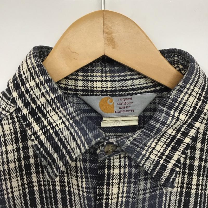 カーハート Carhartt シャツ、ブラウス 長袖 長袖シャツ チェックシャツ カラーシャツ チェック マルチカラー / マルチカラー /  メンズ USED 古着 中古 10146820