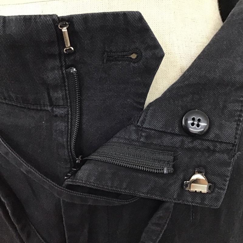 マウジー MOUSSY ボトムス ボトムス 010ES230-1630 HIGH WAIST COCOON PANTS ハイウエスト コクーンパンツ 1 無地 黒 / ブラック /  レディース USED 古着 中古 10114468