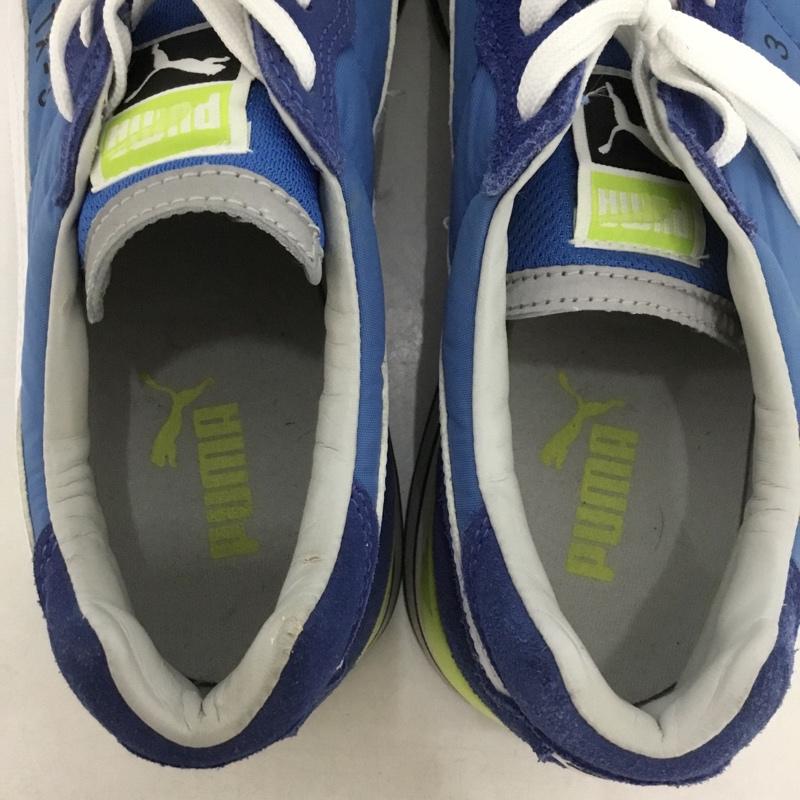 プーマ PUMA スニーカー スニーカー 341044 71 TX-3 28cm 28.0cm ロゴ、文字 青 / ブルー / X 白 / ホワイト /  メンズ USED 古着 中古 10144316