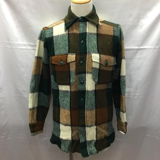 ウールリッチ WOOLRICH シャツ、ブラウス 長袖 長袖シャツ カラーシャツ ポケットシャツ 70s 三角タグ チェックシャツ S チェック マルチカラー / マルチカラー /  メンズ USED 古着 中古 10109414