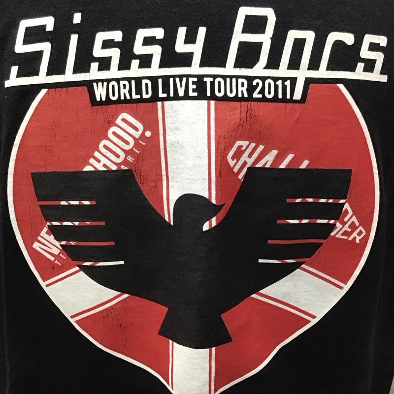 ネイバーフッド NEIGHBORHOOD Tシャツ 半袖 CHALLENGER Wネーム 4 プリント 黒 / ブラック /  メンズ USED 古着 中古 10118033