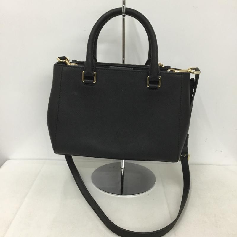 マイケルコース MICHAEL KORS ハンドバッグ ハンドバッグ 35T7GSOS0L ショルダーバッグ 2WAY ロゴ、文字 黒 / ブラック /  レディース USED 古着 中古 10139224