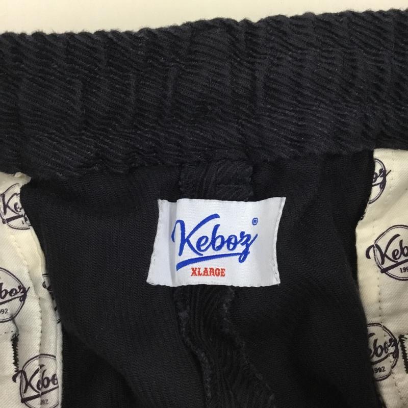 ケボズ KEBOZ パンツ ワークパンツ、ペインターパンツ kbzfw22pt082 ワイドパンツ カジュアルパンツ コーデユロイパンツ XL 無地 紺 / ネイビー /  メンズ USED 古着 中古 10112443