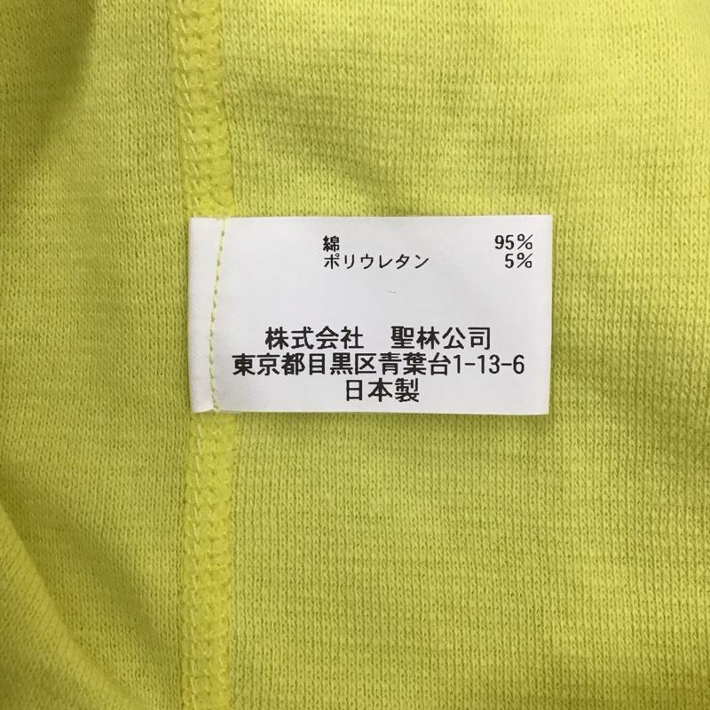 ハリウッドランチマーケット HOLLYWOOD RANCH MARKET Tシャツ 半袖 半袖カットソー 無地Tシャツ クルーネックカットソー 4 無地 黄 / イエロー /  メンズ USED 古着 中古 10113568
