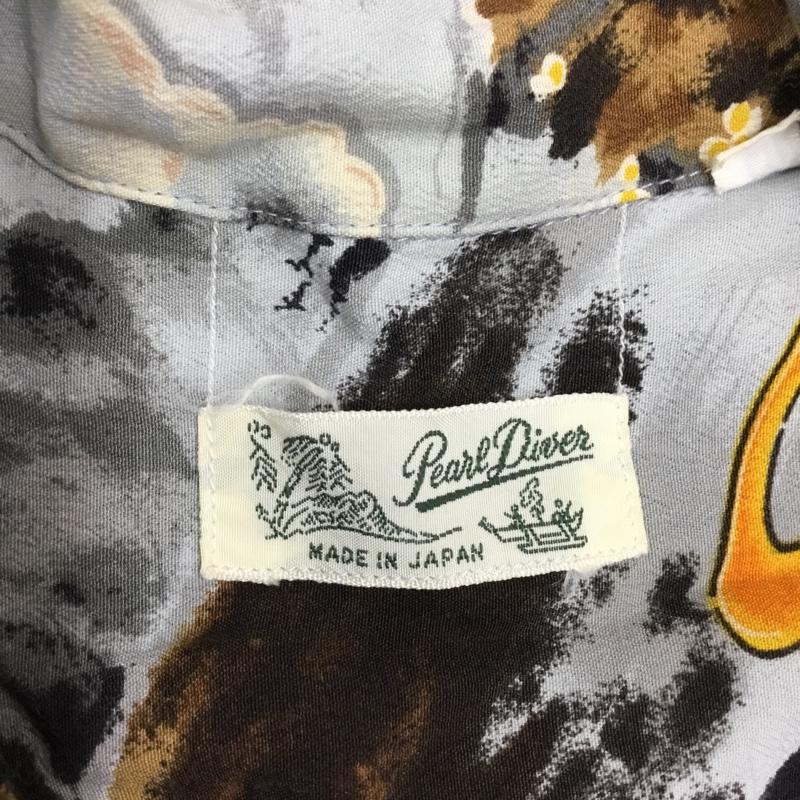パールダイバー PEARL DIVER シャツ、ブラウス 半袖 半袖シャツ カラーシャツ 半袖カットソー プリントシャツ M プリント マルチカラー / マルチカラー /  メンズ USED 古着 中古 10116665