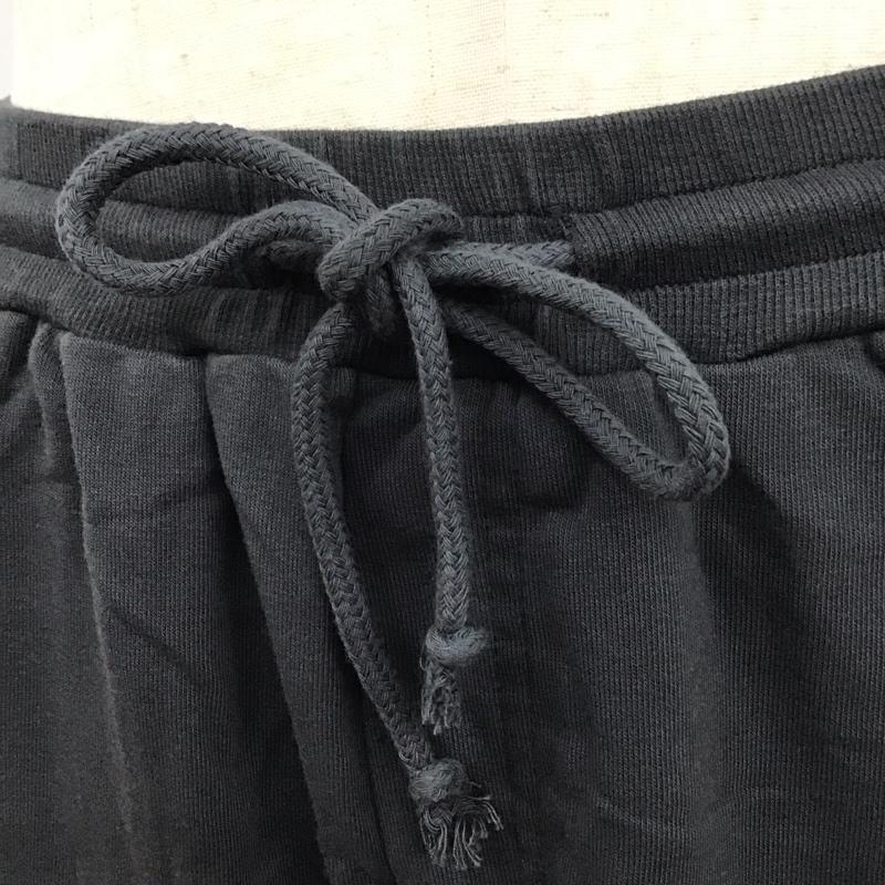 インヘリット INHERIT パンツ ワークパンツ、ペインターパンツ ワイドパンツ スウェットパンツ カジュアルパンツ L ロゴ、文字 黒 / ブラック /  メンズ USED 古着 中古 10113121