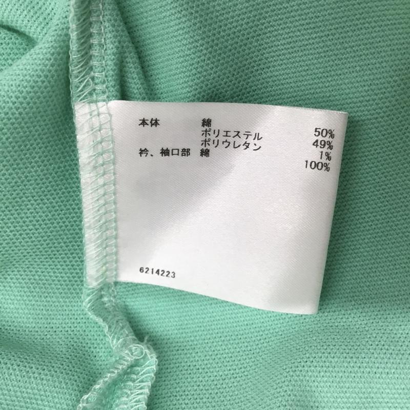 マンシングウェア Munsingwear ポロシャツ 半袖 MGWNGA03 UVカット タグ付き WWF M ワンポイント 薄緑 / ライトグリーン /  レディース USED 古着 中古 10136500