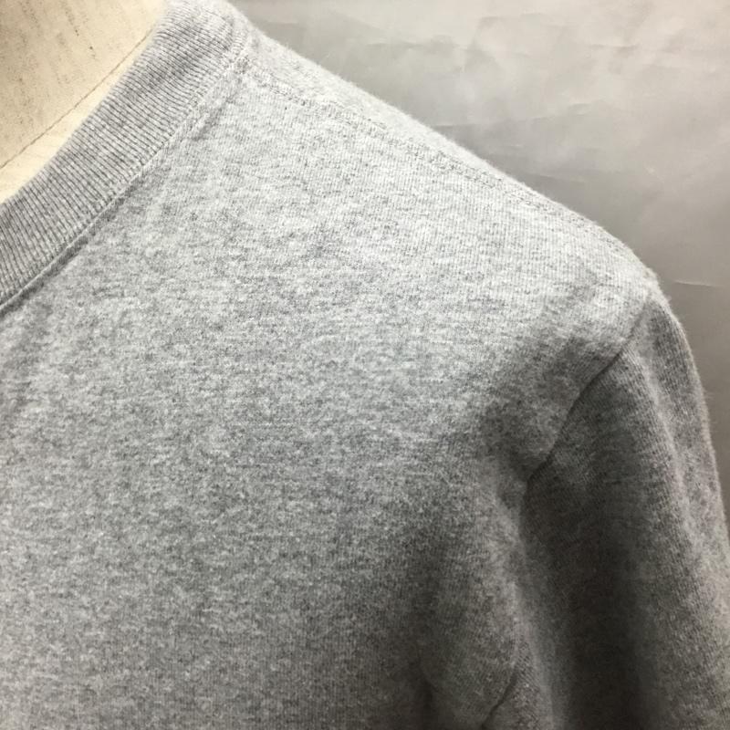 エドウィン EDWIN Tシャツ 半袖 ET8036 クルーネック バックプリント M ロゴ、文字 灰 / グレー /  メンズ USED 古着 中古 10115519