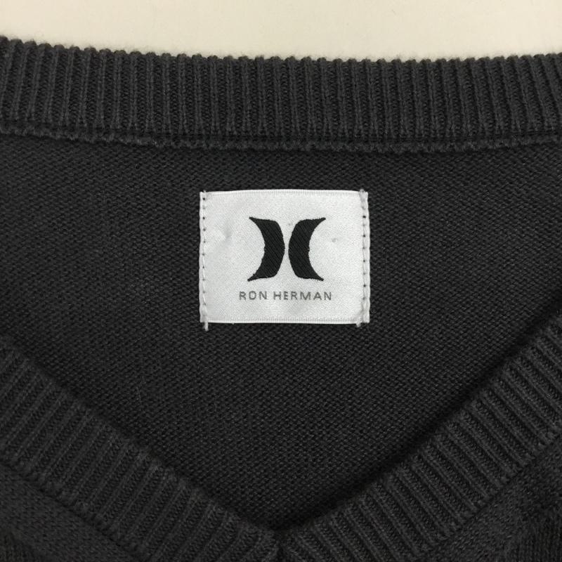 ロンハーマン Ron Herman ニット、セーター 長袖 Hurley L 無地 チャコールグレー / チャコールグレー /  メンズ USED 古着 中古 10121817