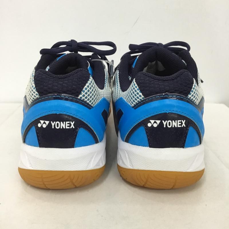 ヨネックス YONEX スニーカー スニーカー SHB769SF パワークッション769SF バドミントンシューズ 27.5cm 箱有 27.5cm ロゴ、文字 白 / ホワイト / X 水色 / ライトブルー / X 紺 / ネイビー /  メンズ USED 古着 中古 10147942