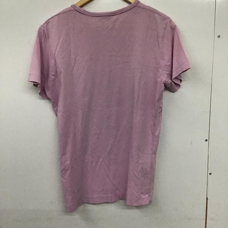 ディーゼル DIESEL Tシャツ 半袖 半袖カットソー プリントTシャツ クルーネックカットソー S プリント 桃 / ピンク /  メンズ USED 古着 中古 10139176