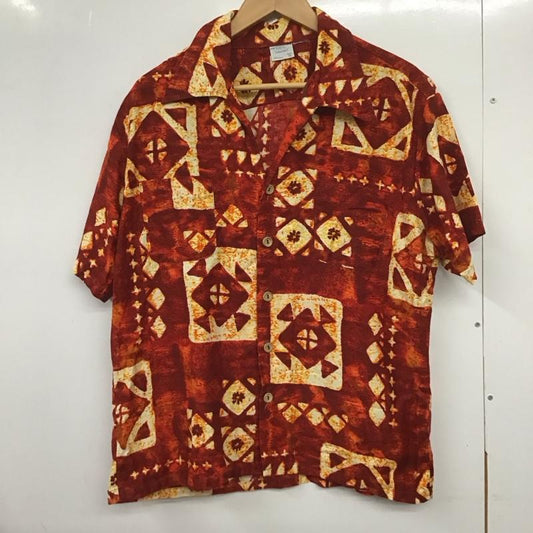 タウンクラフト TOWNCRAFT シャツ、ブラウス 半袖 半袖シャツ プリントシャツ ポケットシャツ XL プリント マルチカラー / マルチカラー /  メンズ USED 古着 中古 10132669