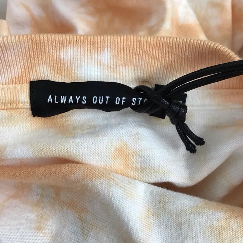 オールウェイズ アウト オブ ストック ALWAYS OUT OF STOCK Tシャツ 半袖 半袖カットソー プリントTシャツ クルーネックカットソー L 総柄 マルチカラー / マルチカラー /  メンズ USED 古着 中古 10114682