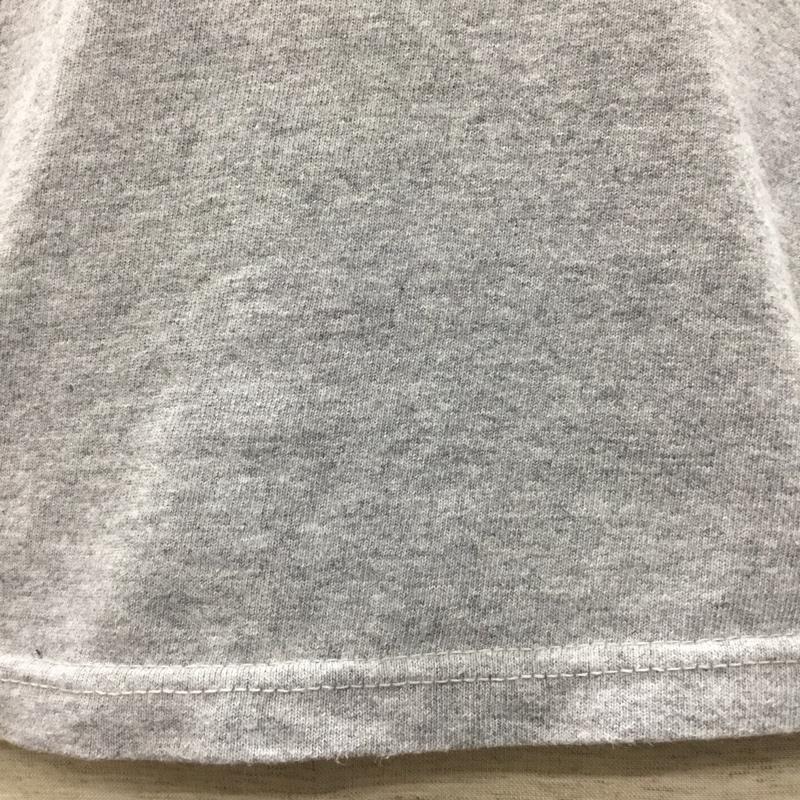 フラットヘッド FLATHEAD Tシャツ 半袖 38 プリント 灰 / グレー /  メンズ USED 古着 中古 10109608