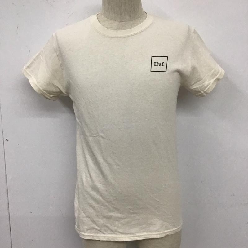 ハフ HUF Tシャツ 半袖 半袖 S ロゴ、文字 ベージュ / ベージュ /  メンズ USED 古着 中古 10110921