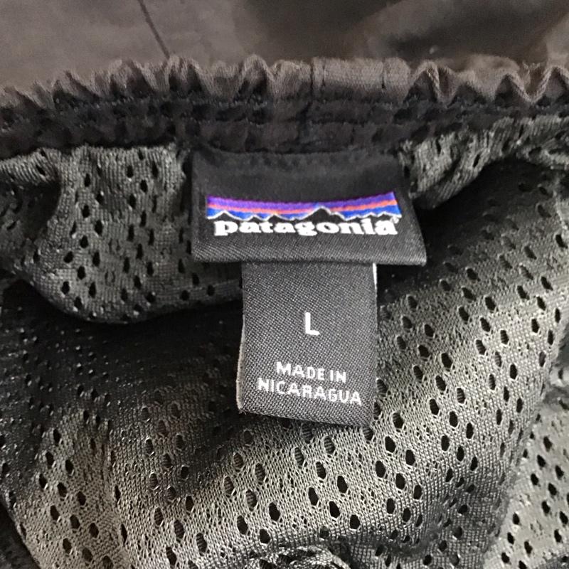 パタゴニア patagonia パンツ ショートパンツ STY57021 SP20 バギーズショーツ ナイロン L ロゴ、文字 黒 / ブラック /  メンズ USED 古着 中古 10113944